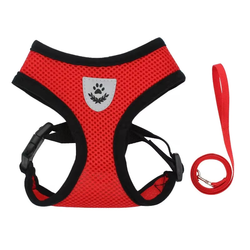 Dog Chest Strap Breathable Mesh Traction Rope