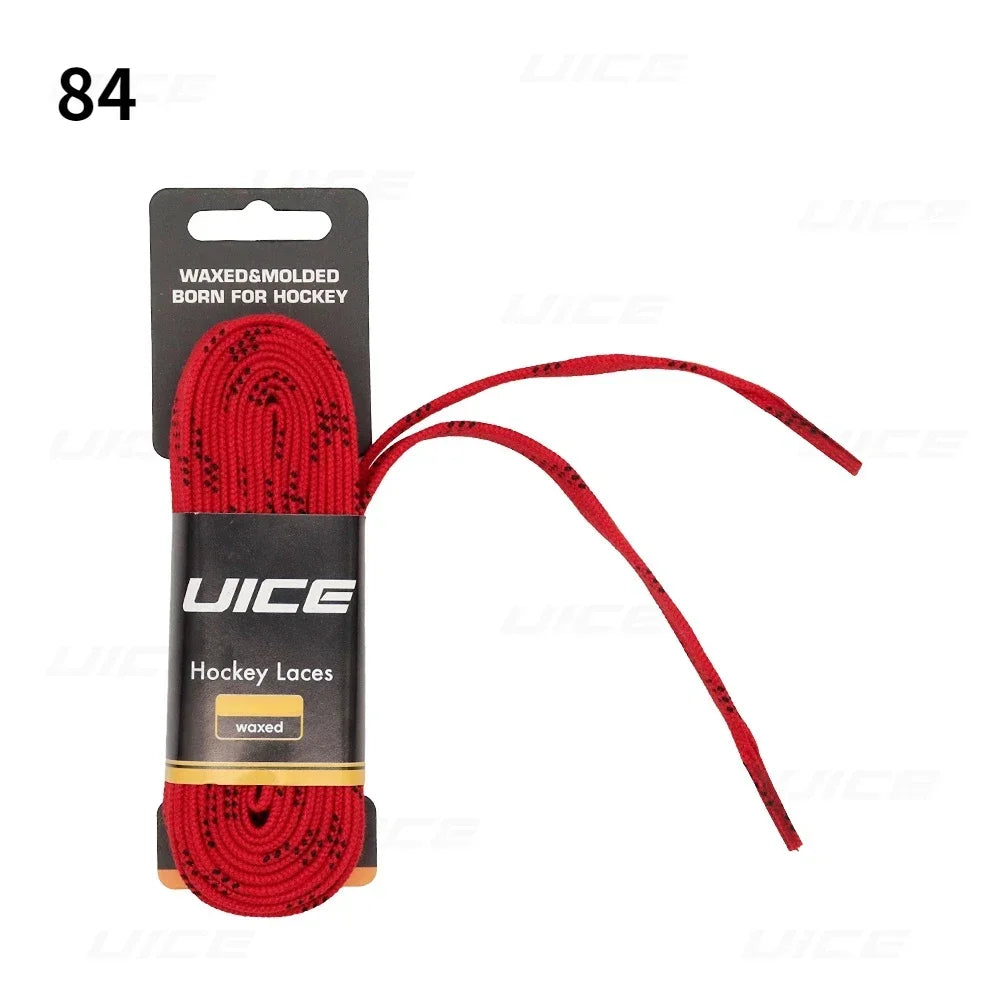 Ice Hockey Skate Laces 84 96 108 - Reinforced Waxed Tip
