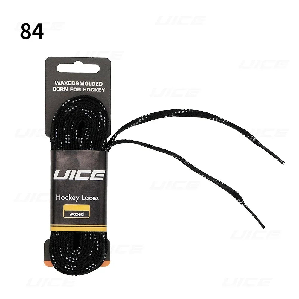 Ice Hockey Skate Laces 84 96 108 - Reinforced Waxed Tip