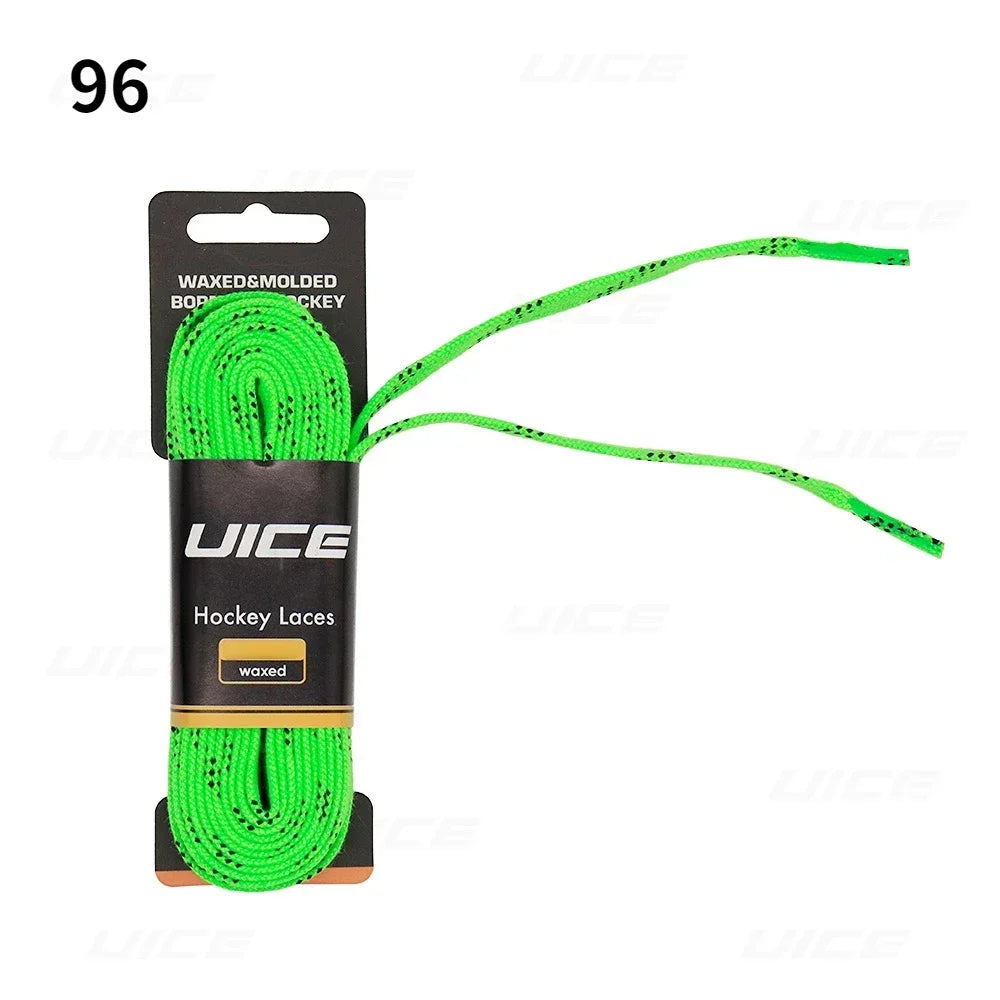 Ice Hockey Skate Laces 84 96 108 - Reinforced Waxed Tip