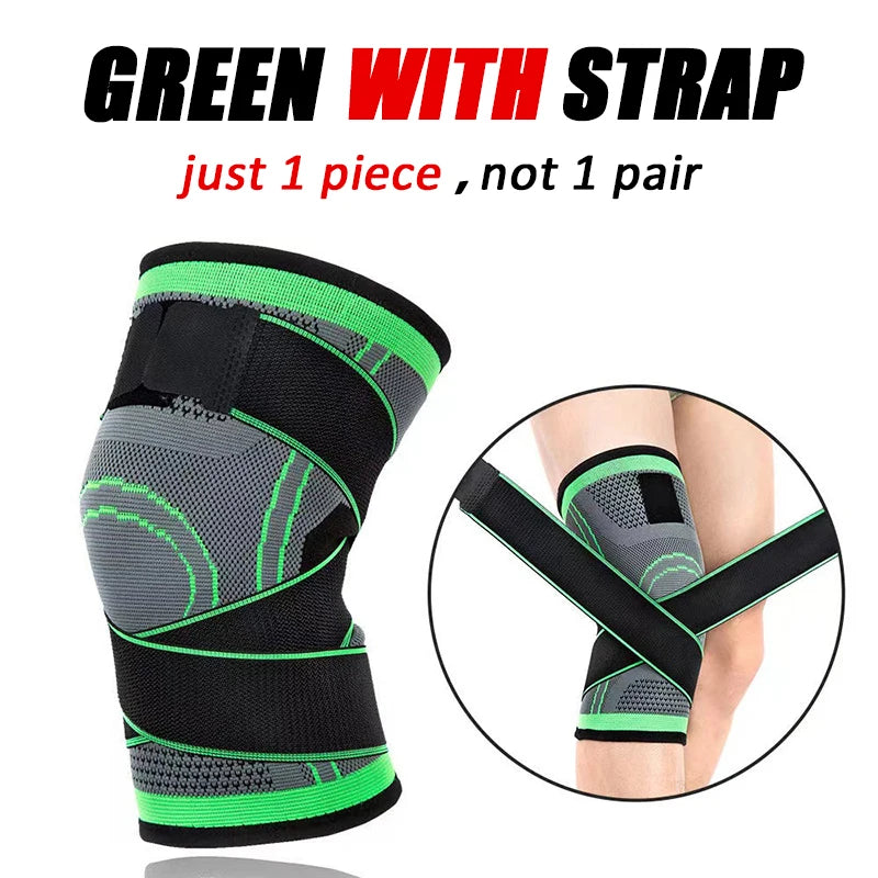 1PCS Adjustable Sports Knee Pad Knee Pain Relief Patella Stabilizer Brace