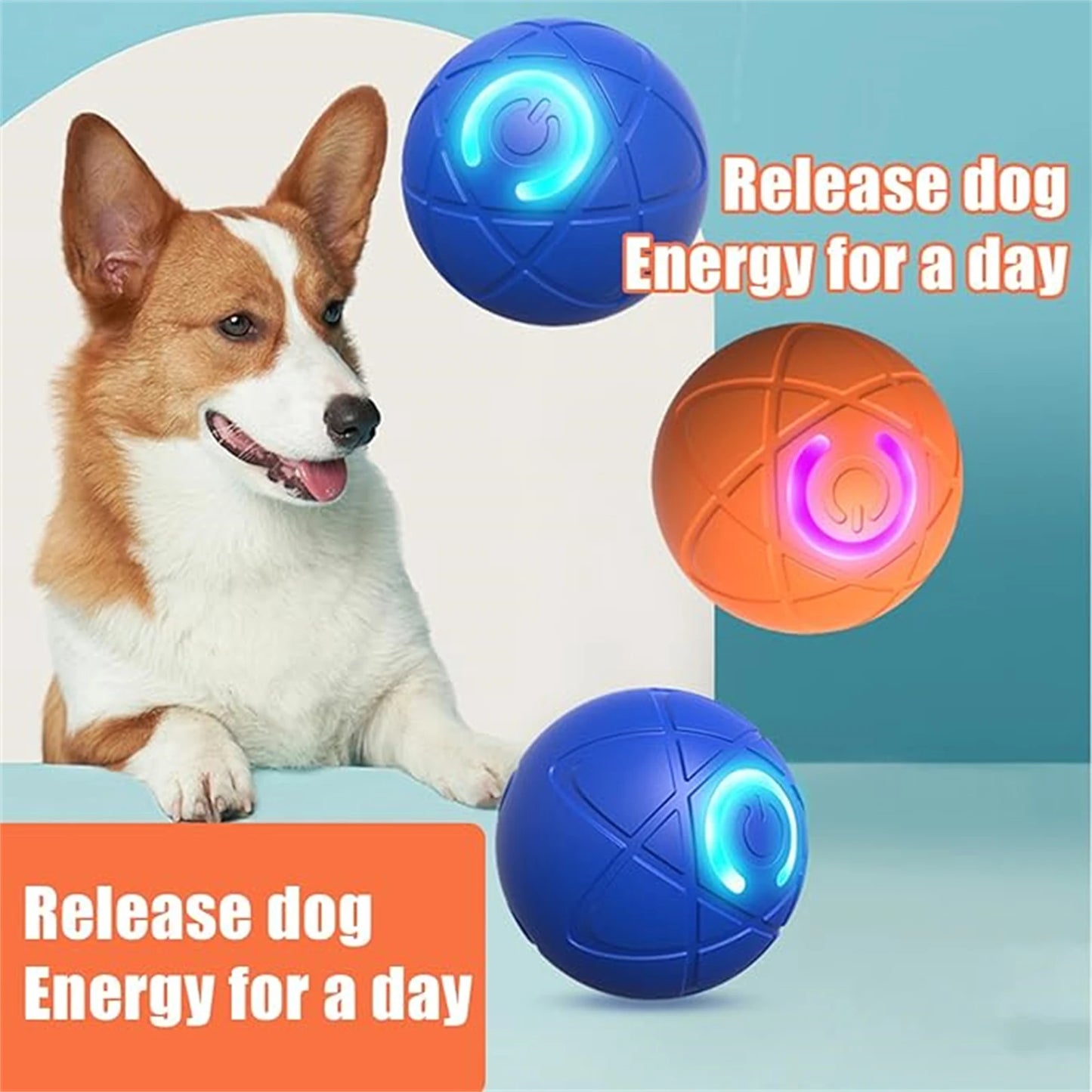 Smart Dog Toy Ball Electronic Interactive Pet Toy
