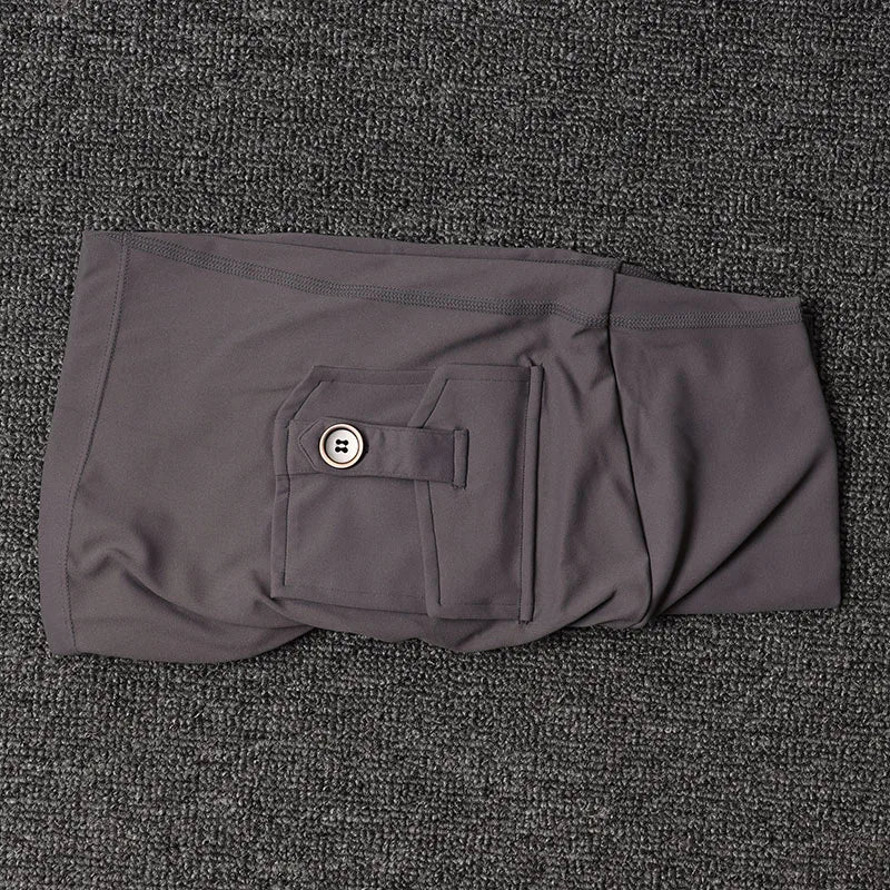 Women's Fitness Shorts Yoga Sets - High Waist Sportswear Bra Workout-Gym Shorts With Pocket