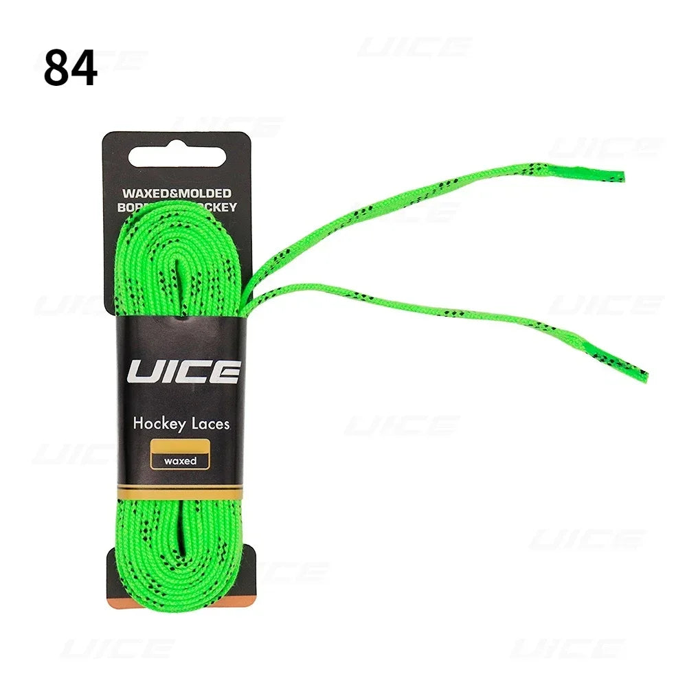 Ice Hockey Skate Laces 84 96 108 - Reinforced Waxed Tip