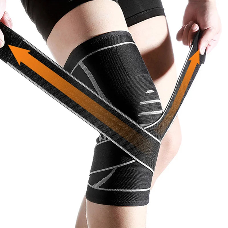 1PCS Adjustable Sports Knee Pad Knee Pain Relief Patella Stabilizer Brace