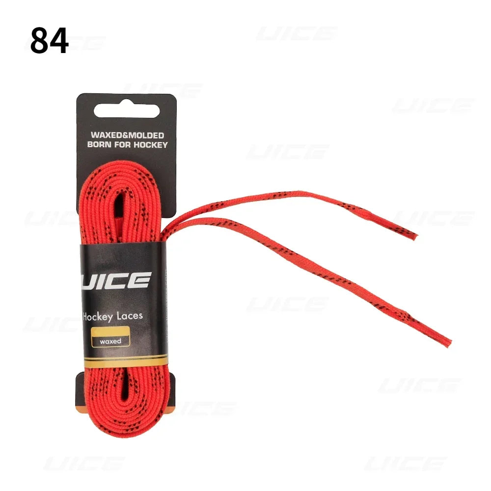 Ice Hockey Skate Laces 84 96 108 - Reinforced Waxed Tip