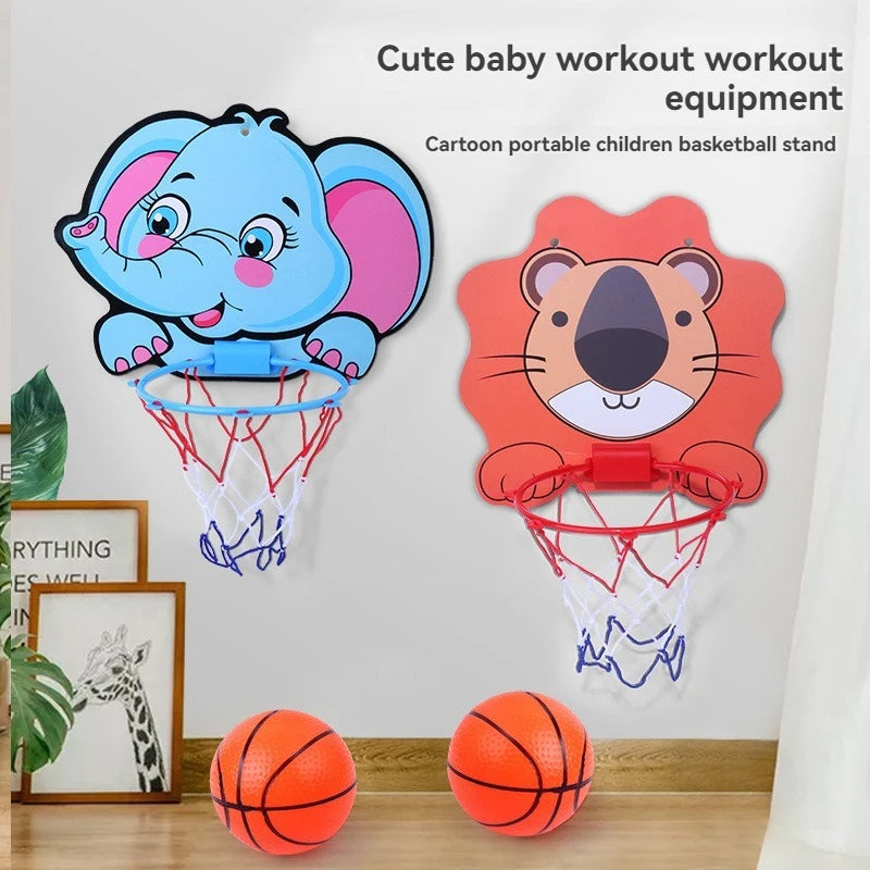 1pc Children's Basketball Stand -Hanging Portable Outdoor Toy