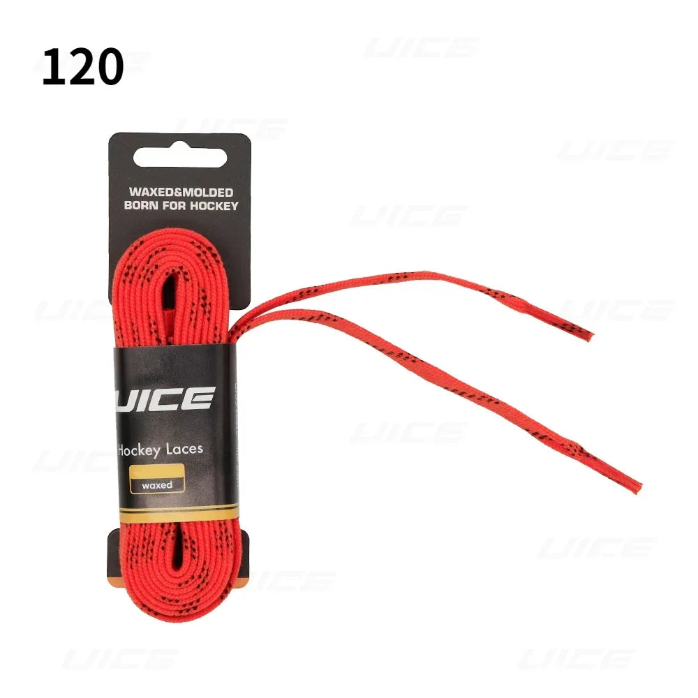 Ice Hockey Skate Laces 84 96 108 - Reinforced Waxed Tip