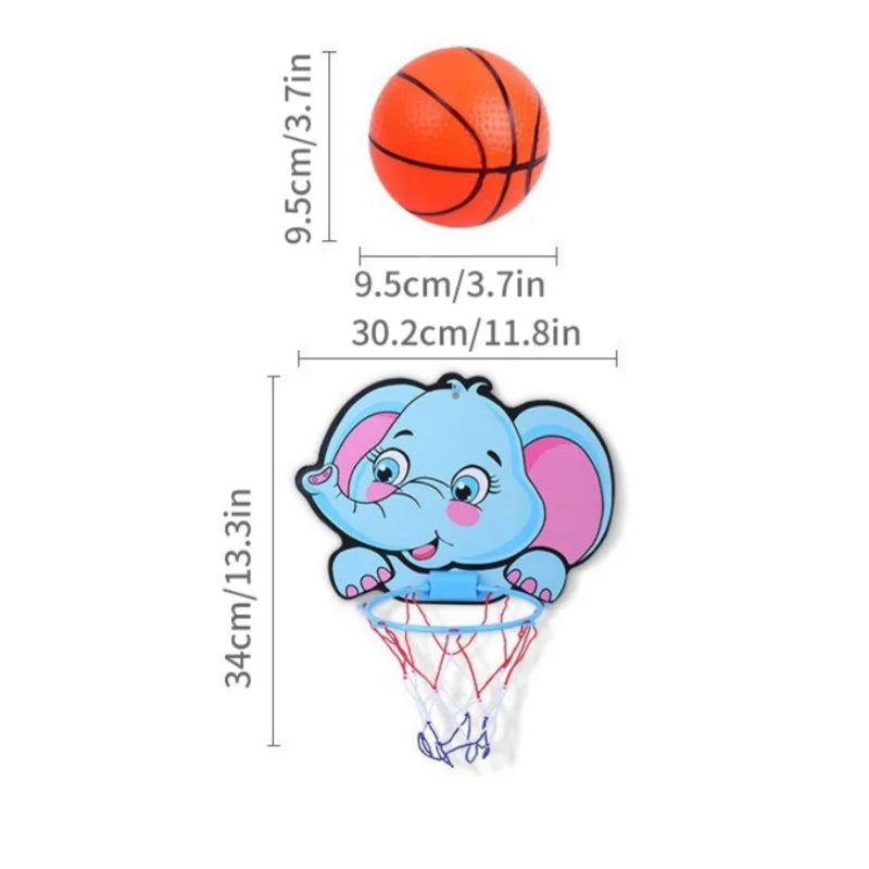 1pc Children's Basketball Stand -Hanging Portable Outdoor Toy