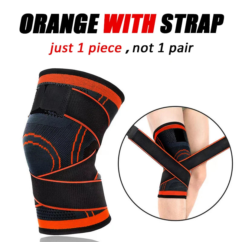 1PCS Adjustable Sports Knee Pad Knee Pain Relief Patella Stabilizer Brace