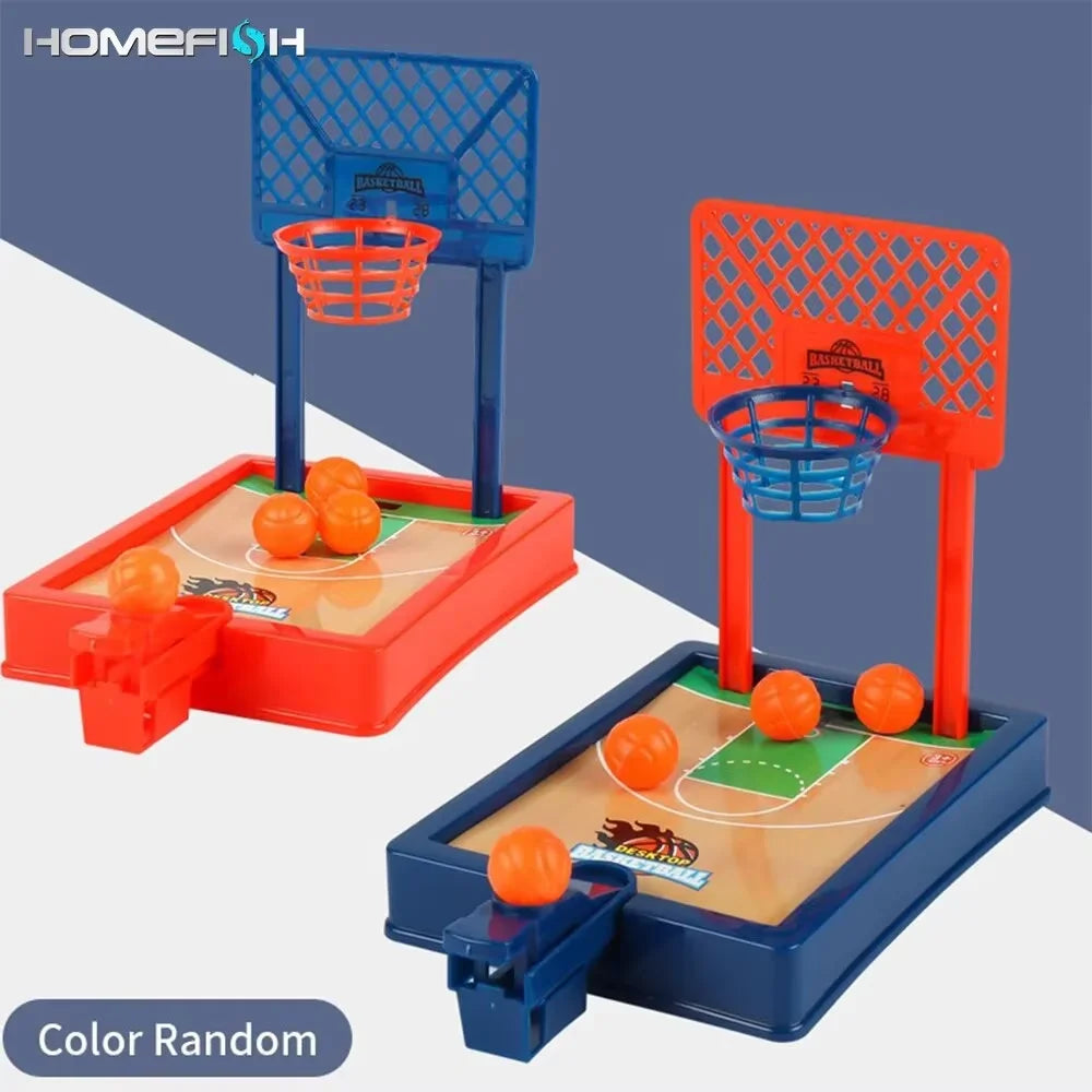 Mini basketball - desktop portable travel or office game set, suitable for indoor or outdoor use.