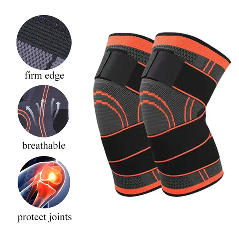 1PCS Adjustable Sports Knee Pad Knee Pain Relief Patella Stabilizer Brace