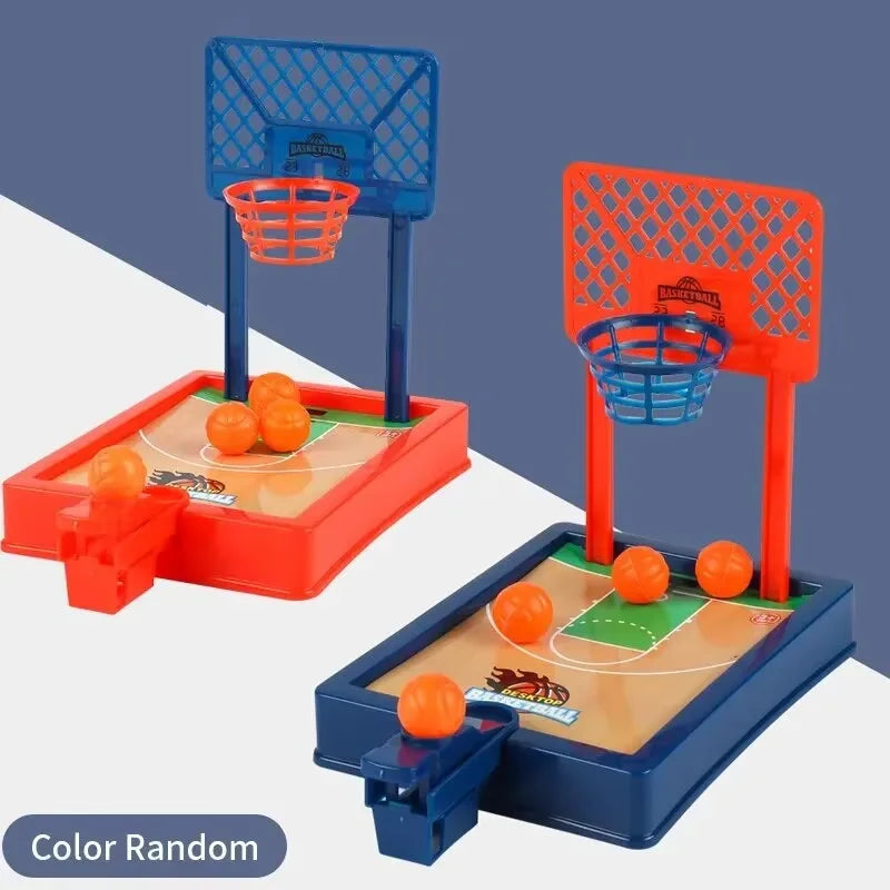 Mini basketball - desktop portable travel or office game set, suitable for indoor or outdoor use.