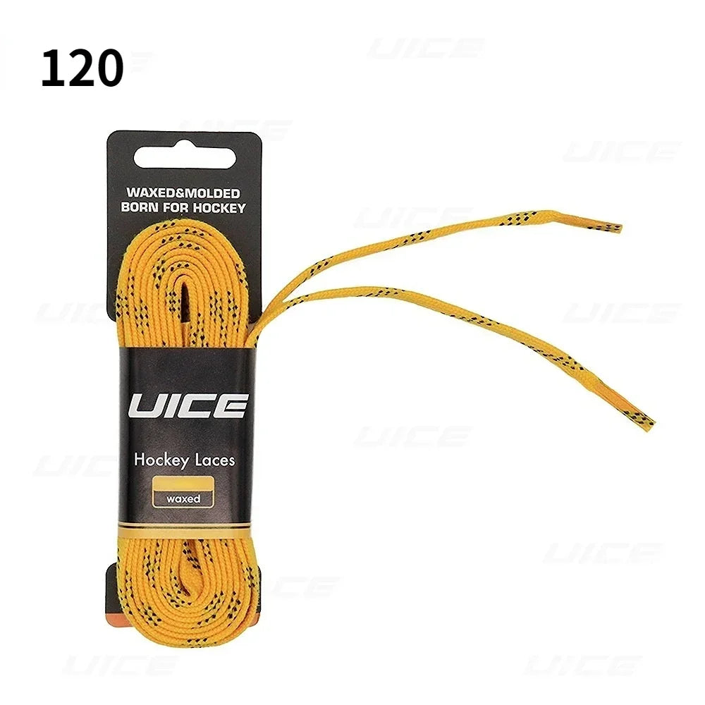 Ice Hockey Skate Laces 84 96 108 - Reinforced Waxed Tip