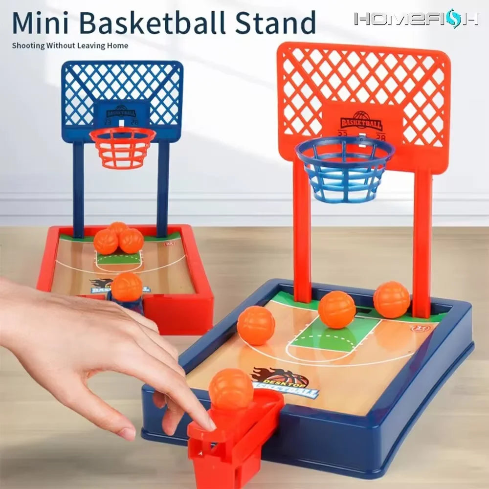 Mini basketball - desktop portable travel or office game set, suitable for indoor or outdoor use.