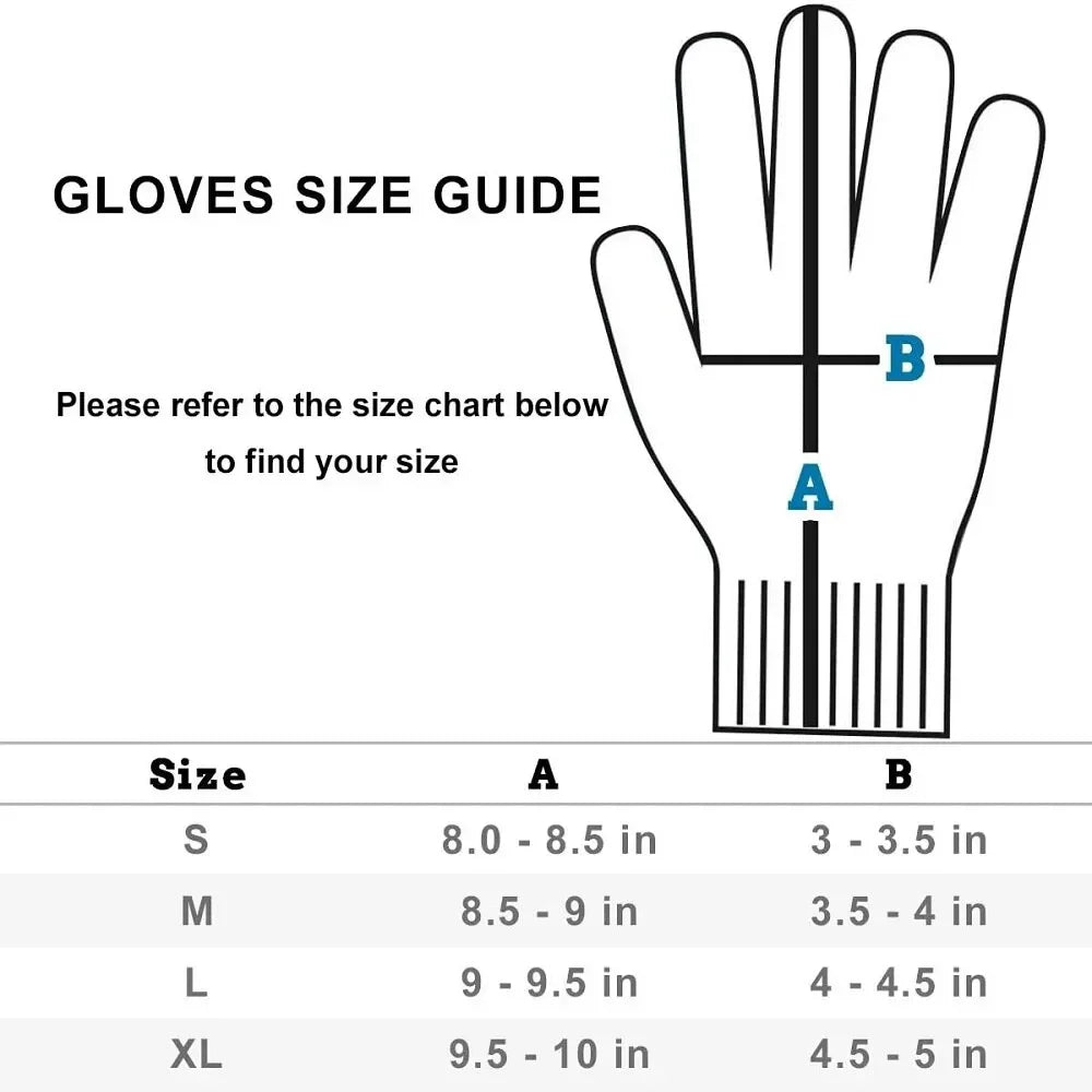 Grade 5 Cut Resistant Gloves Kitchen Scratch Resistant Glass Cutting Safety Protection for Gardeners