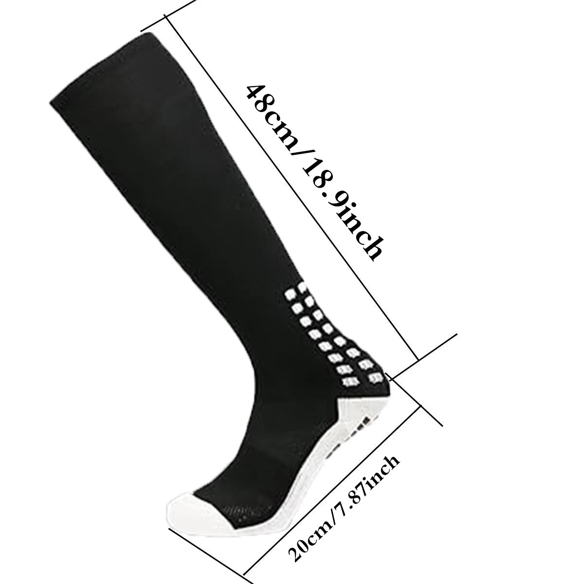 Anti Slip Soccer Knee Socks