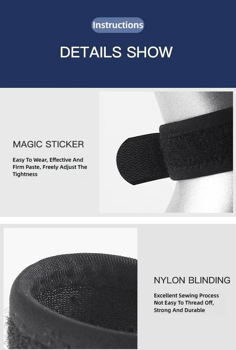 Kneecap Knee Tendon Support Strape Brace Adjustable Absorption Compression Pad Sleeve
