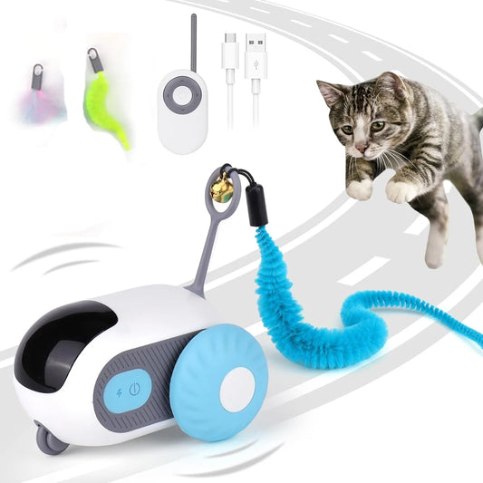Remote Controlled Toy Car for Cats